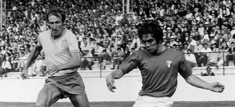 18 novembre 1967 debutta in azzurro di Roberto Boninsegna