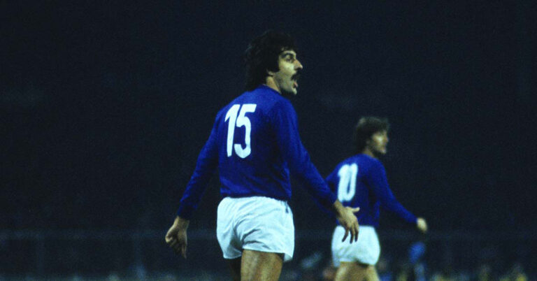 Claudio Sala ultima partita in azzurro, 8 novembre 1978