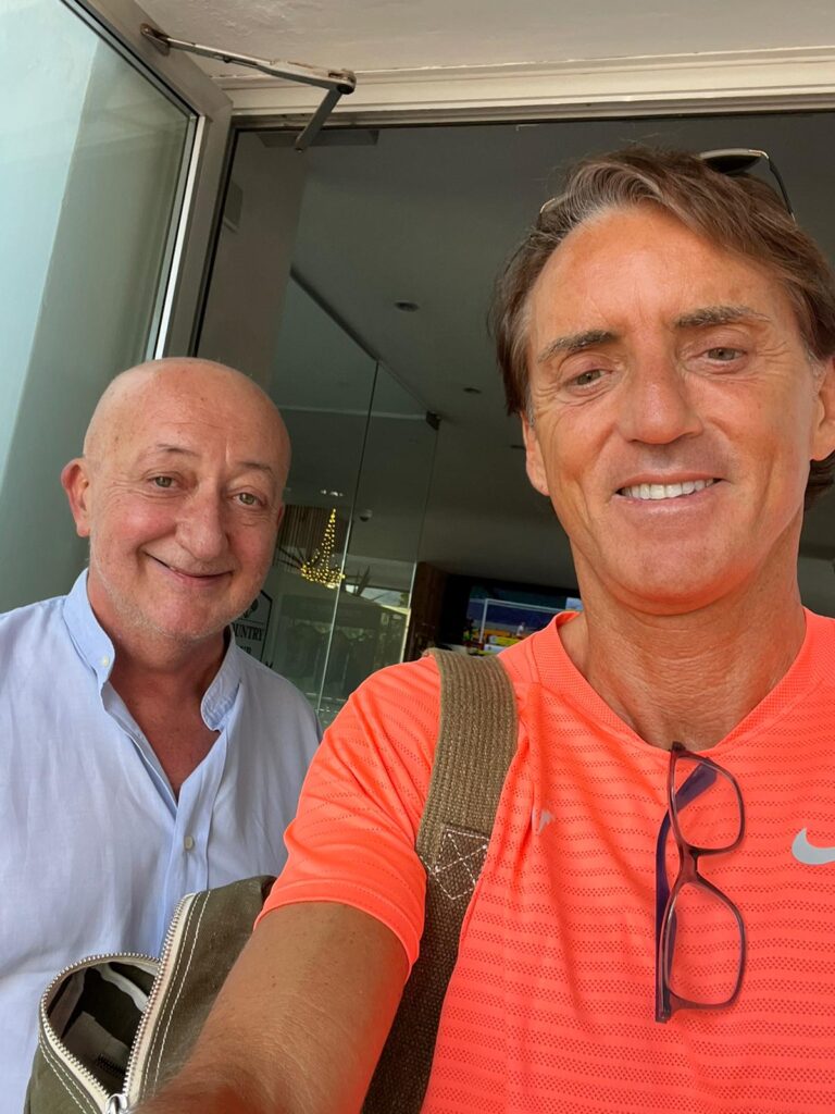 Marco Montanari e Roberto Mancini