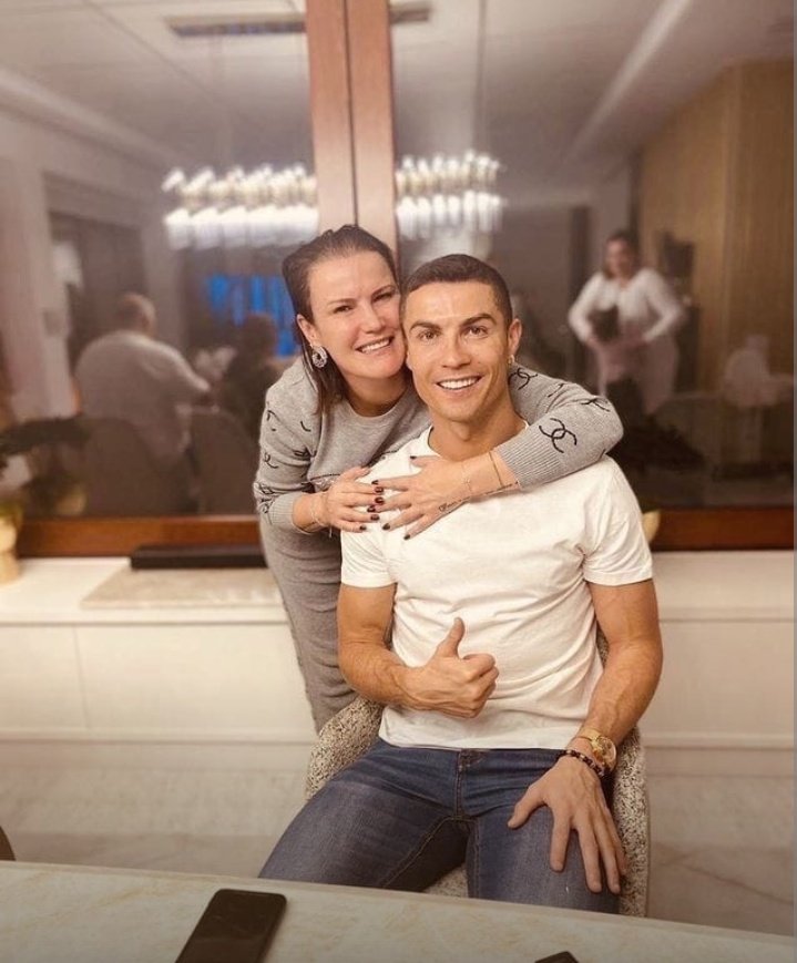 Cristiano Ronaldo e Elma dos Santos Averio