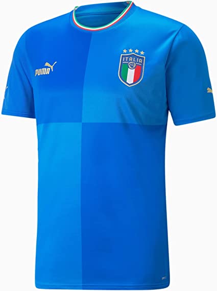 PUMA FIGC Home Jersey Replica, Maglie da Calcio Uomo