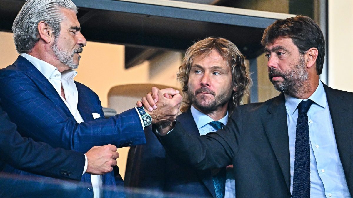 Maurizio Arrivabene, Pavel Nedved e Andrea Agnelli