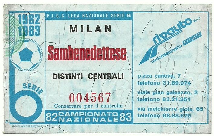 Milan-Sambenedettese