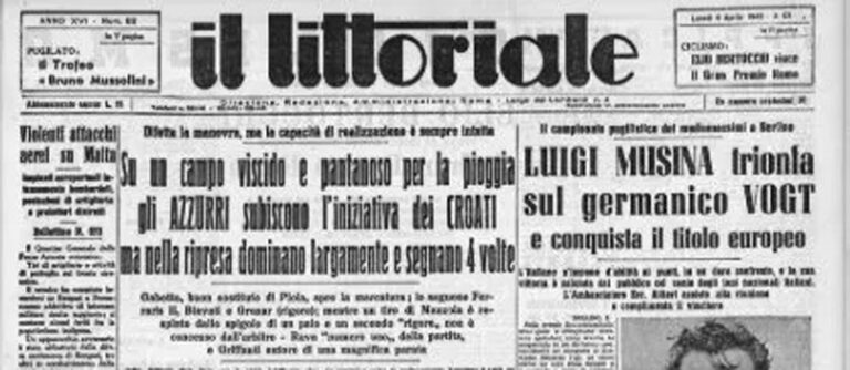 5 aprile 1942, debutto azzurro per Guglielmo Gabetto, Giuseppe Grezar, Luigi Griffanti, Ezio Loik e Valentino Mazzola