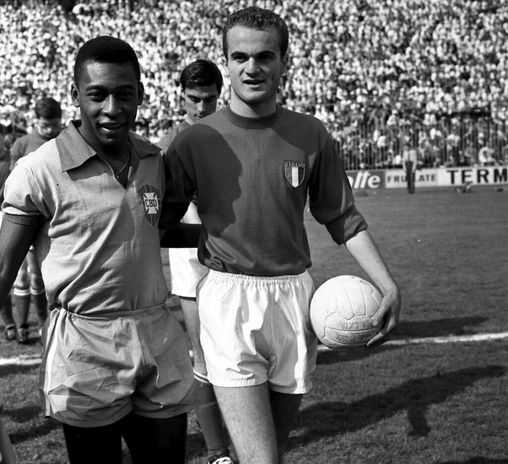Pelé e Sandro Mazzola