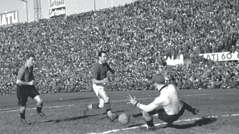 17 maggio 1953, ultima partita in azzurro per Amedeo Amadei