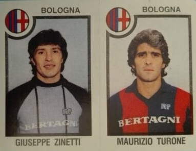 Zinetti e Turone sulle figurine Panini 82-83