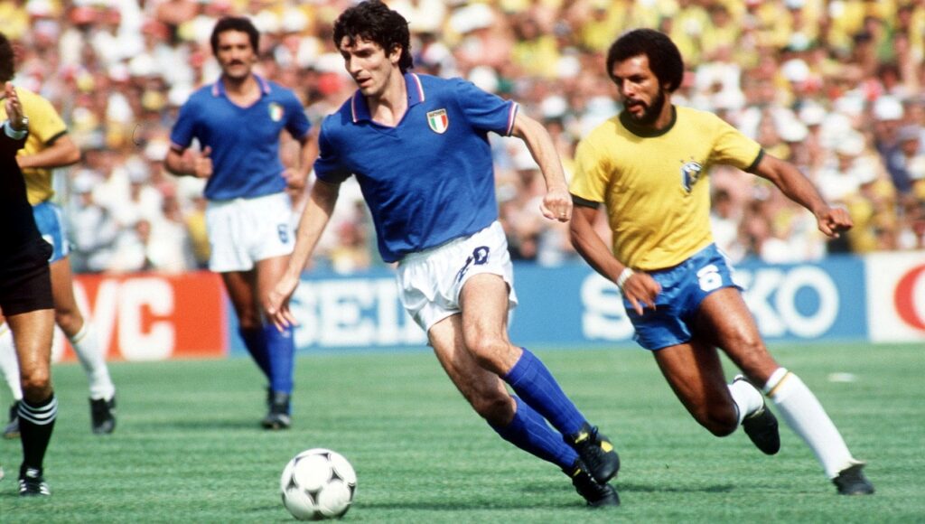 Italia - Brasile 3-2 Paolo Rossi e Junior