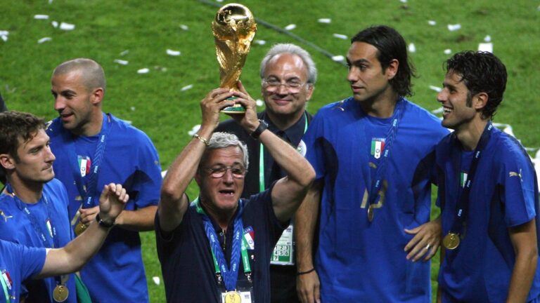 18 agosto 2004, debutto da Ct di Marcello Lippi