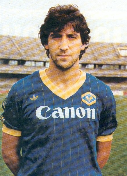 Con la maglia del Verona 1984/85